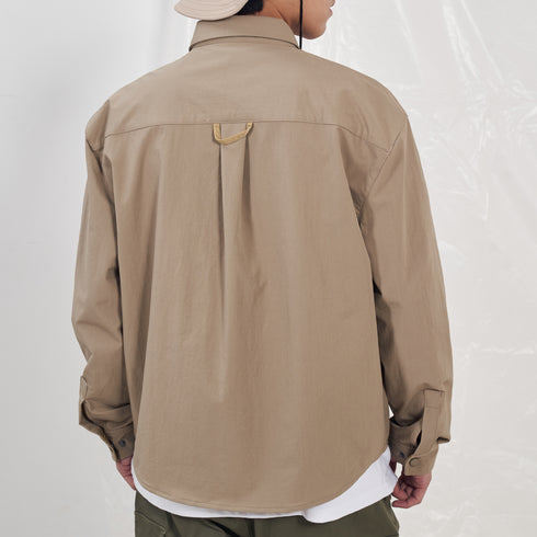 Boysnextdoor 多口袋防潑水襯衫